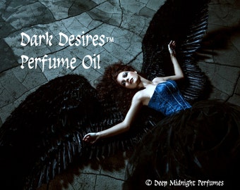 DARK DESIRES™ Perfume Oil - Dark Musky Chocolate, Madagascar Vanilla, Elemi, Caramel, Pink Peppercorn, Nutmeg, Pine