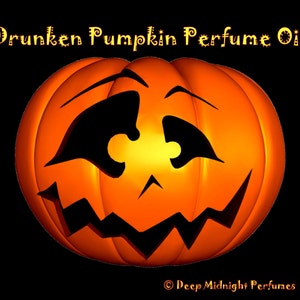 DRUNKEN PUMPKIN Parfümöl - Kürbis, Zimt, Nelke, Rum, tiefdunkle Harze, schwarzer Bernstein, Creme - Halloween Parfüm - Herbstduft