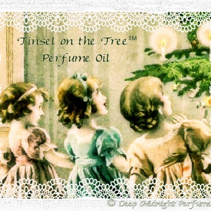 Tinsel on the Tree™ Perfume Oil - Orange, Fir Needles, Clove, Sugar Cookies, Cedar - Christmas Perfume- Winter Perfume