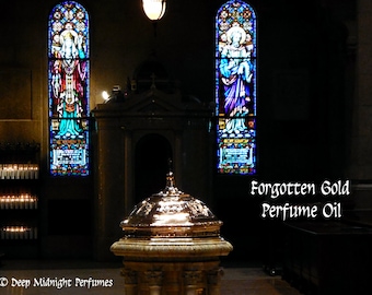 Forgotten Gold™ Parfümöl - Süßer Weihrauch, Myrrhe, Benzoe, Kopal, Zeder, Nelke - Uraltes Parfümöl aus Weihrauch