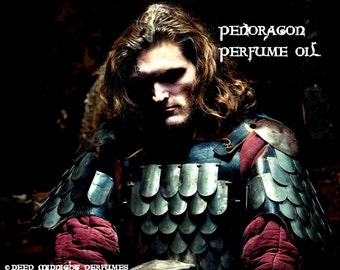 PENDRAGON Parfümöl - sinnlichen Hölzern, Narde, Drachenblut, Apfel - mittelalterliche Parfüm - Legenden der Gral Parfüm - Merlin