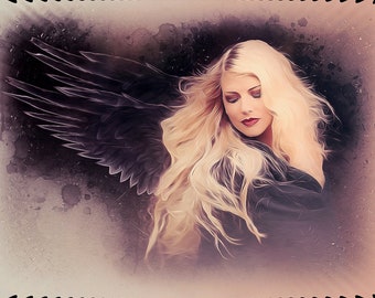 Aceite de perfume MARGOT THE DARKNESS™ — Perfume de Halloween — Fragancia de otoño — Arándano, higo, té, vainilla