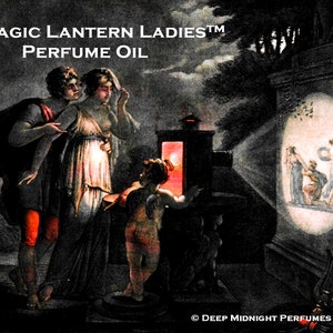 MAGIC LANTERN LADIES™ Perfume Oil - Pumpkin, Lavender, Plums, Orange, Bay, Labdanum, Incense, Wine - Halloween Perfume - Fall Fragrance