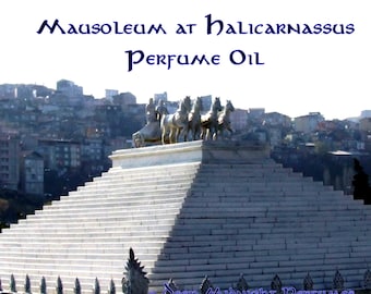Mausoleum at Halicarnassus Perfume Oil - Neroli Attar, Champaka, Narcissus, Vanilla Bean - Ancient Perfume - Seven Wonders Collection