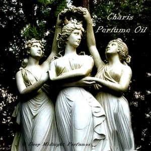 CHARIS Perfume Oil Arabian Sandalwood, Vanilla Bean, Musk Goddess Perfume Three Graces image 1