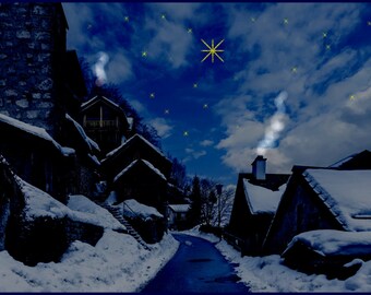 Dark Streets Shineth™ PERFUME OIL - Firewood, Madagascar vanilla, Ethiopian incense, spices, saffron - Christmas Perfume - Holiday scent