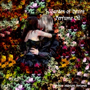 GARDEN OF DESIRE™ Perfume Oil - Mignonette, Tuberose, Ylang-Ylang - Geïnspireerd door The Secret Circle - Gothic Perfume
