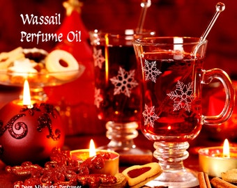 WASSAIL Perfume Oil - Red Wine, Apple Wine, Ale, Sweet Oranges, Fruit, Cloves - Victorian Perfume - Christmas Perfume