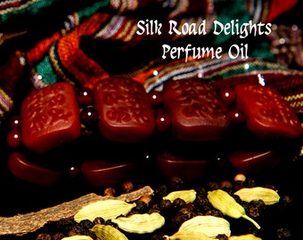 Óleo de perfume SILK ROAD DELIGHTS - Sândalo oriental, olíbano, mirra, especiarias - Marco Polo