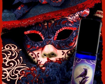 COCO ROUGE™ Perfume Oil - Dark cocoa, amber, amaretto liqueur, cream - FANTASY perfume - Mardi Gras Perfume