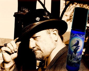 PROFESSOR M. Perfume Oil - Sherlock Holmes inspired - Rich Leather, Pipe Tobacco, Musk, Bay Rum