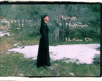 Twilight Nightingale™ Perfume Oil - Silmarillion Inspired - Osmanthus, Jasmine, Red Amber, Fig, Tiare flower, Star Fruit, Katsura