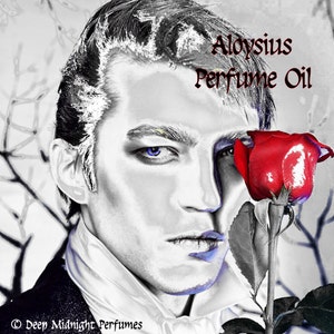 ALOYSIUS™ Perfume Oil - Old Wood, Rum, Leather, Sugar, Mint - Gothic Perfume - Pendergast