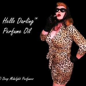 HELLO DARLING™ Perfume Oil - Jasmine, Musk, Tuberose, Tonka Bean, Incense, Ripe Berries, Ylang Ylang - Fantasy Perfume - Retro Girls Set™