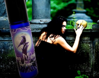 THE CRYPT™ Perfume Oil: Myrrh, wet earth, oakwood fire, candle flame, Gothic Perfume, Vampire Perfume, Dracula, Supernatural
