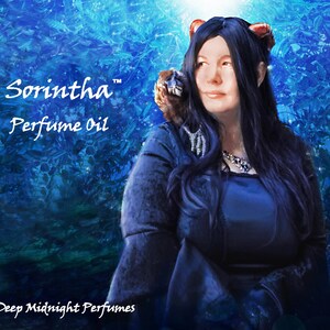 SORINTHA™ Perfume Oil - Neroli, Vetiver, Honeysuckle, Redwood, Cedarwood, Amber, Clove - Fantasy Perfume - Realms of the Fae Folk™ Perfume