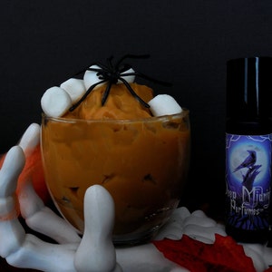 PUTRID PUDDING Perfume Oil -  Milk, Butterscotch, Frankincense, Marshmallows, Powdered Sugar - Halloween Perfume - Fall Fragrance