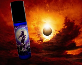 Chocolate Sun™ Perfume Oil - Rich Chocolate, Golden Amber, Ripe Peaches, Bright Citrus - Valentine's Perfume - Celestial Chocolate™ Perfume
