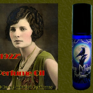1922 Parfum - Flapper Parfum - Zoete tabak, Gardenia, Hout, Musk, Bourbon Whiskey, Bessen - Roaring Twenties Parfum