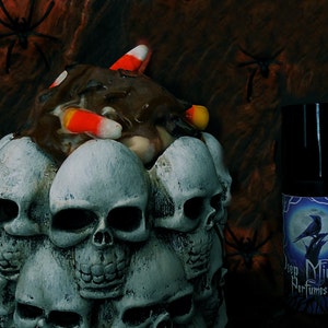 ICE SCREAM Perfume Oil - Rich Dark Chocolate, Sweet Vanilla Cream, Candy Corn, Mocha Syrup - Halloween Perfume- Fall Fragrance