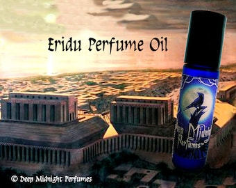 ERIDU™ PERFUME OIL - Sandalwood, Patchouli, Soil, Clove, Jasmine, Rose, Mandarin - Ancient Perfume