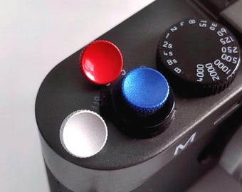 Colorful Metal Camera Shutter Button: Fujifilm/Leica/Nikon Accessories
