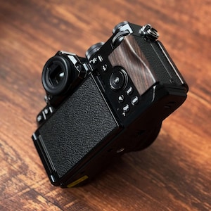 Nikon Zf Wooden Thumb Grip: Rosewood, Walnut, Ebony Camera Accessories