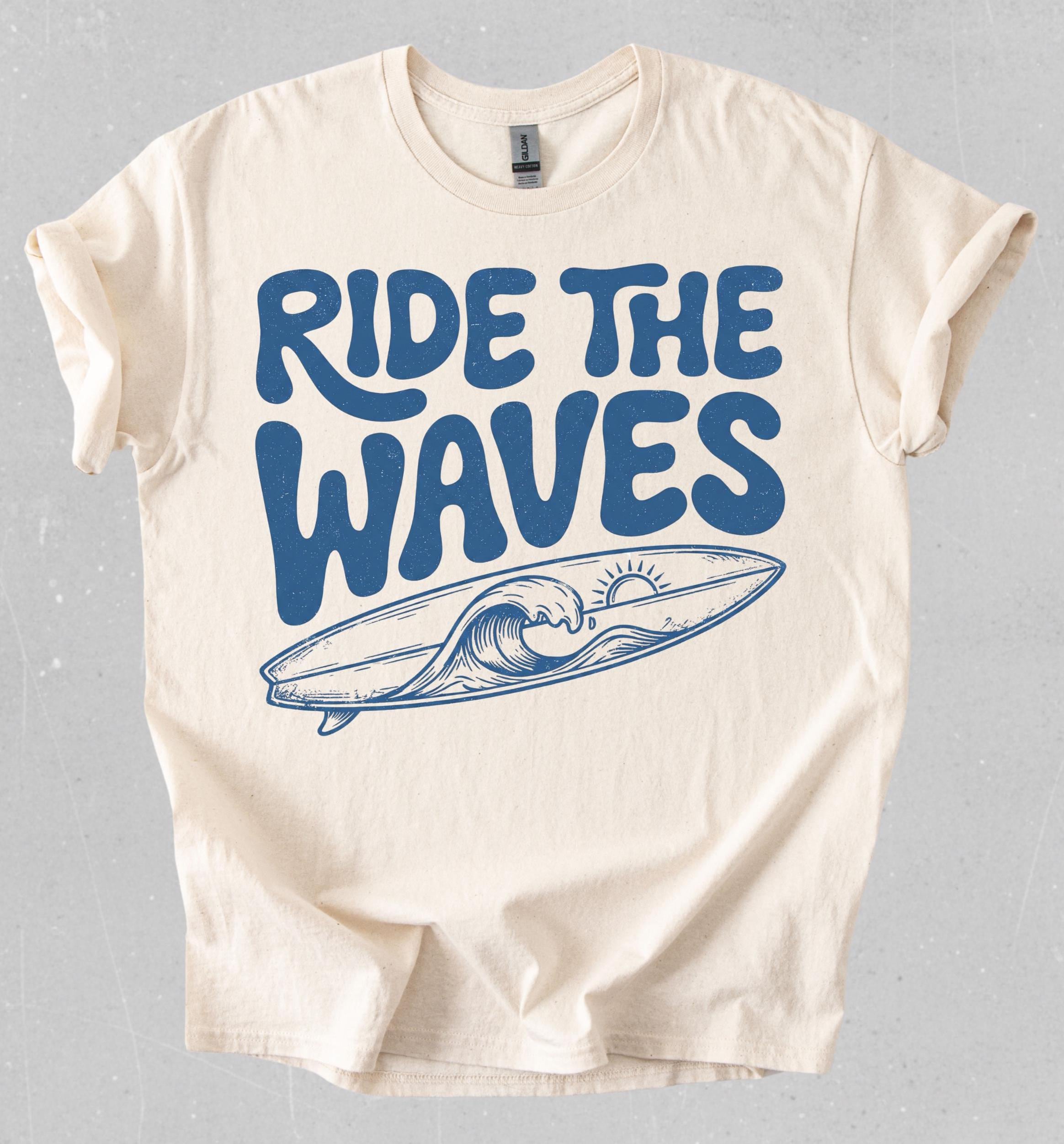 Ride the Wave Shirt - Etsy