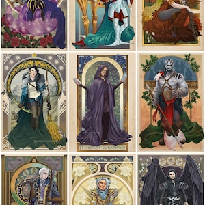 Critical Role - Vox Machina With Matthew Mercer 9 Piece Print Set
