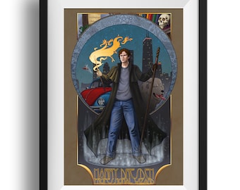 The Dresden Files - Conjure By It At Your Own Risk - Print - Harry Dresden