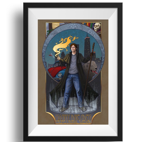 The Dresden Files - Conjure By It At Your Own Risk - Print - Harry Dresden