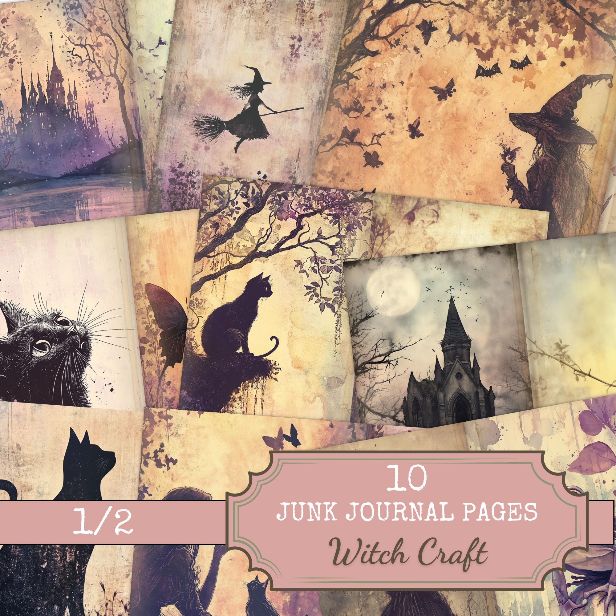 Witchcraft Junk Journal Pages – Grimoire Potion Paper (digital Download ...