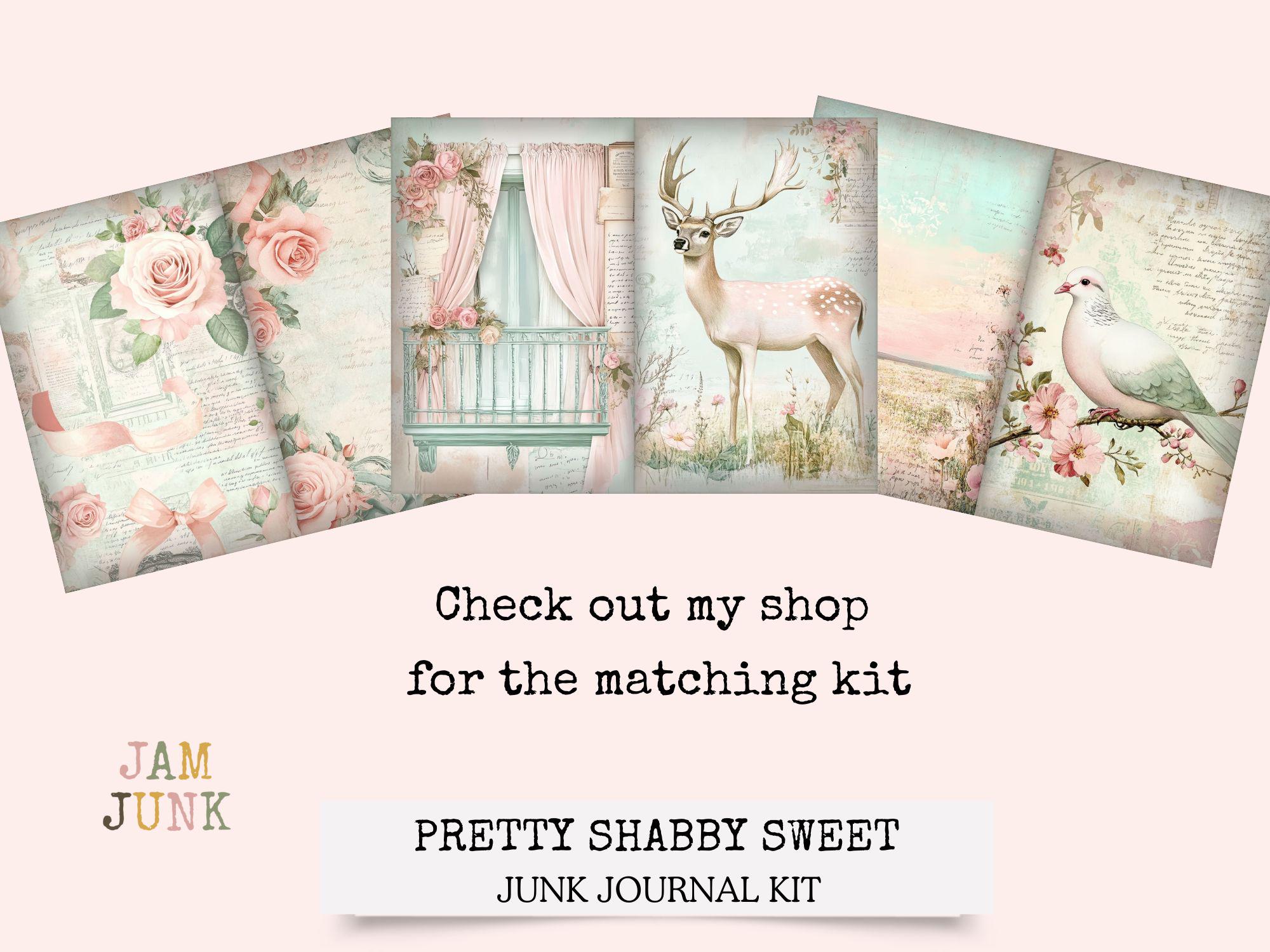 Pretty Shabby Chic Loaded Tag Kit | 5 Page Printable PDF |shabby Chic ...