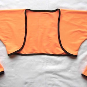 BOLERO - Cycling Shrug- Added Sun protection or transitional weather temps Neon Solid S/M and L/XL