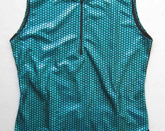 Women's Sassy cycling jersey in shimmer print Women's Sleeveless - Small available