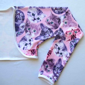 BOLERO - Cycling Bolero/Shurg- Cat Print in Grey tones or Pink Purlpe tones S/M and L/XL