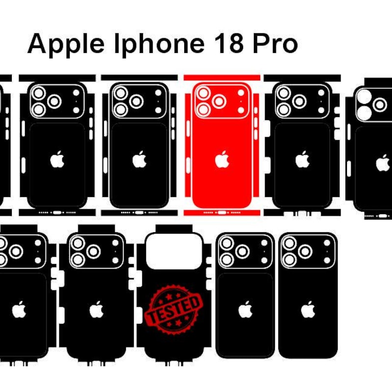 iPhone 18 Template - Etsy