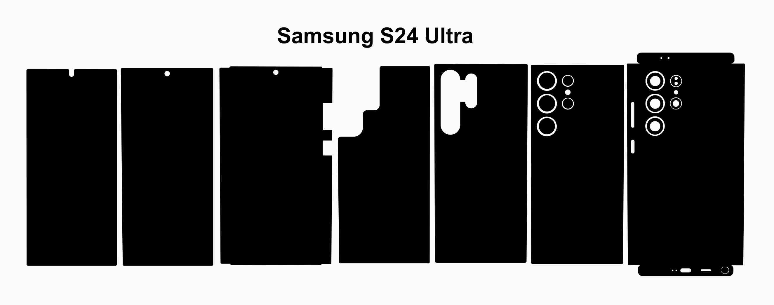 Samsung Galaxy S24 Ultra 5G Skin Vector Template (digital Files) - Etsy