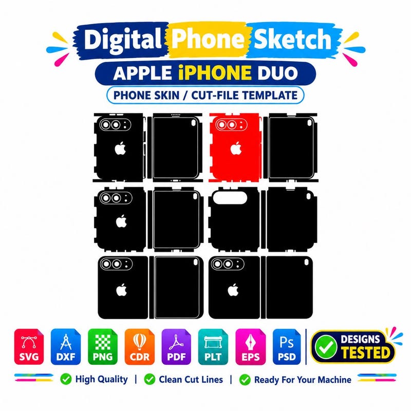 iPhone 18 Vinyl - Etsy