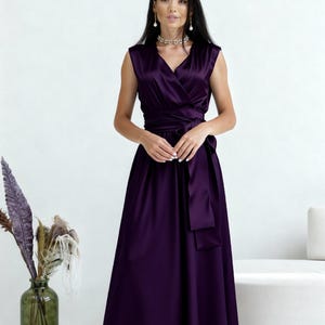Eggplant Dress - Etsy UK