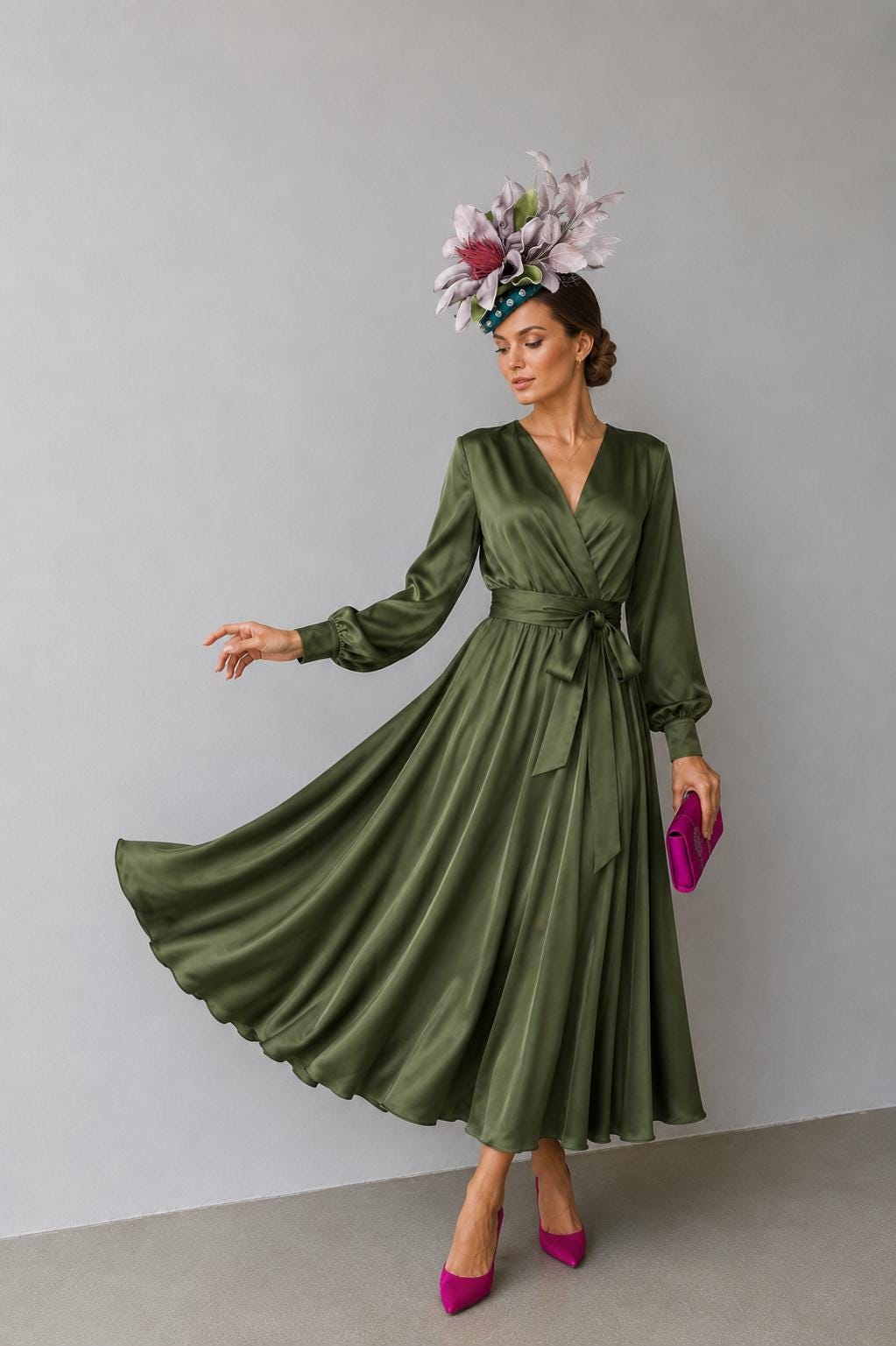 mother of the groom emerald green dress Bridesmaid dress Size:6-12M (67-75cm) feed-cl4-summer Women's Dress Watch | Size 5XL to fit