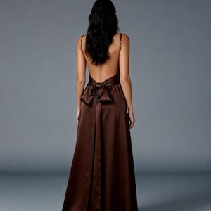 Espresso Brown Bridesmaid Dress - Etsy