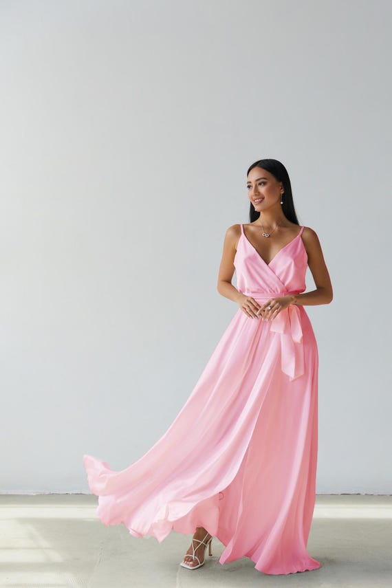 fitted lace wedding dress La Femme 31355 Prom Dress - Hot Coral main image 1