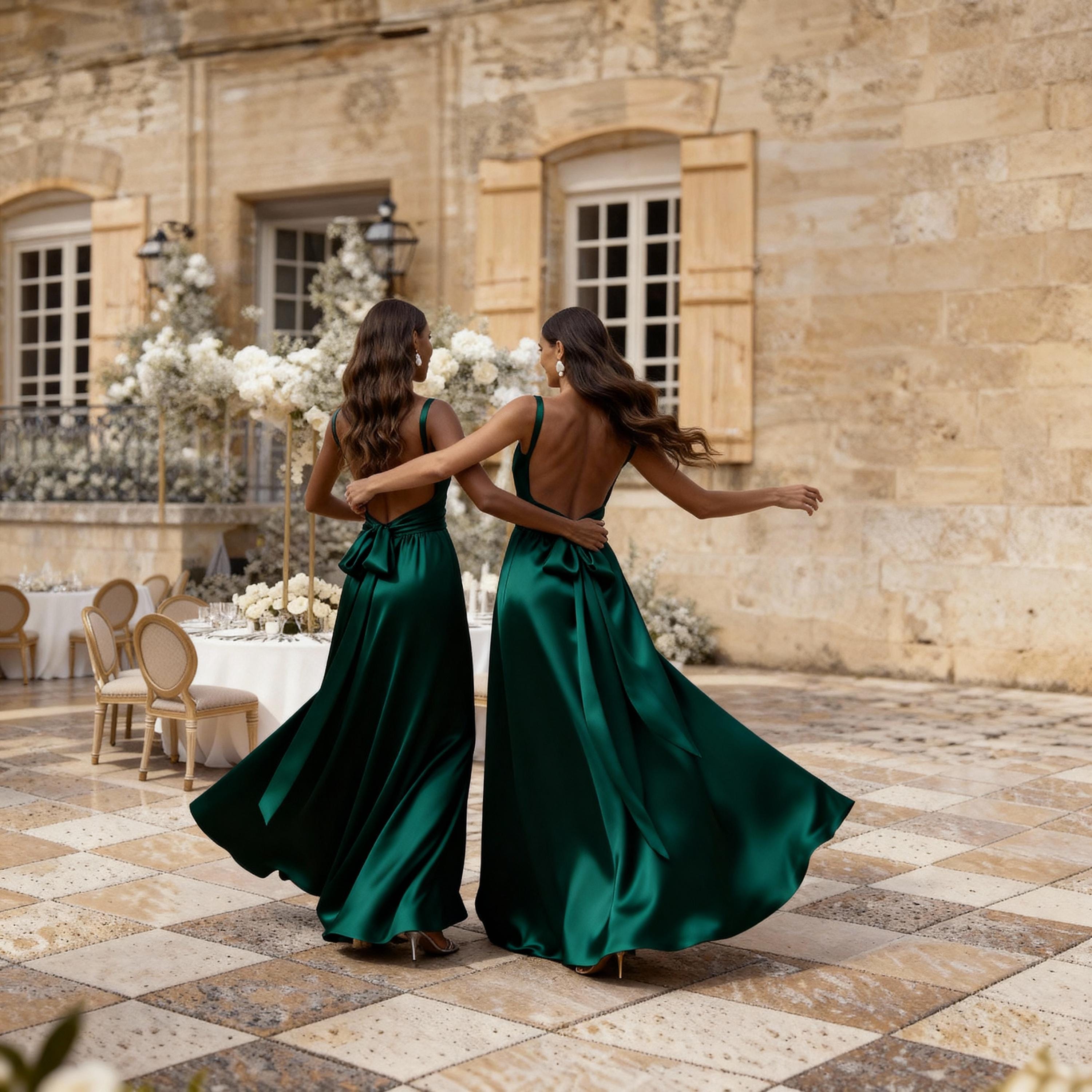 green emerald velvet dress Palma Low Back Strappy Maxi Dress Emerald– Selfie Leslie main image 0