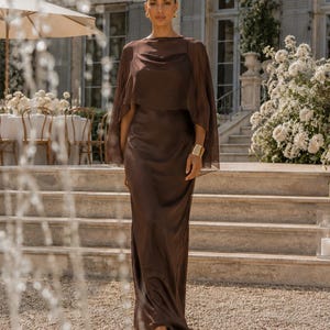 Chocolate Brown Mother of the Bride Dresses