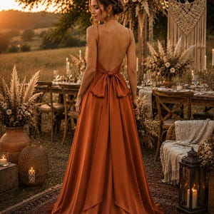 rust boho bridesmaid dress 20 Stunning Rust Bridesmaid Dresses for the Trendy Bride Kennedy Blue