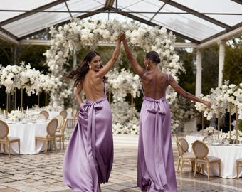 sachin and babi light blue dress Vienna Maxi Dress in Lavender main image 1