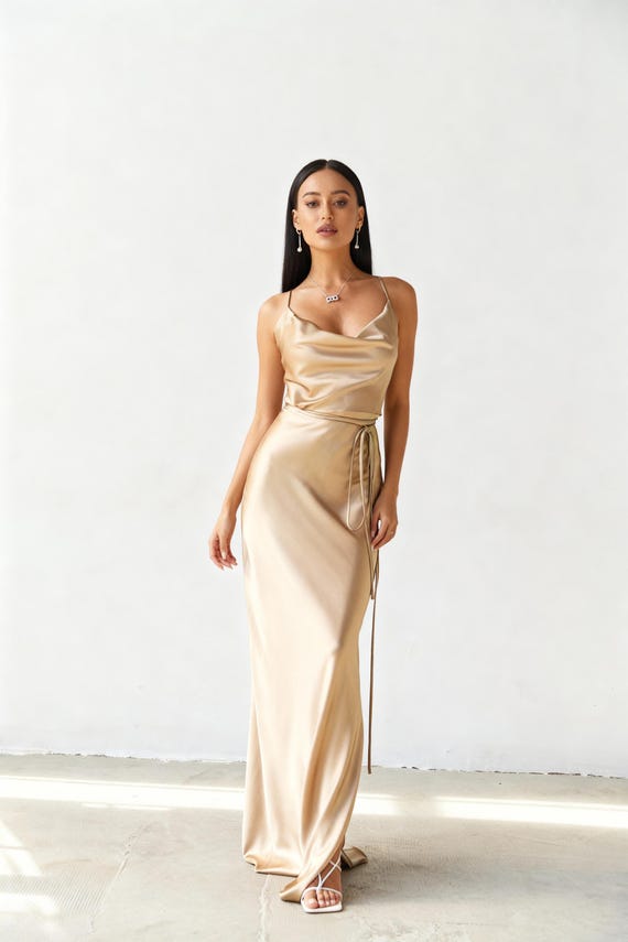plum and orange bridesmaid dresses Beautiful Dark Orange A-line Spaghetti Straps Bridesmaid Dress With Split,  MBD146