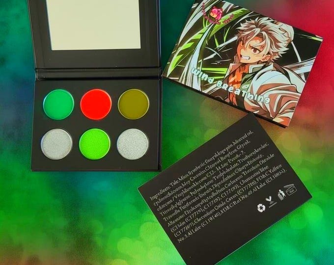 Demon Slayer Sanemi Shinazugawa Wind Breathing Eyeshadow Palette