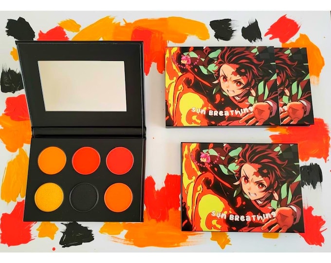 Demon Slayer Tanjiro Kamado Sun Breathing Eyeshadow Palette